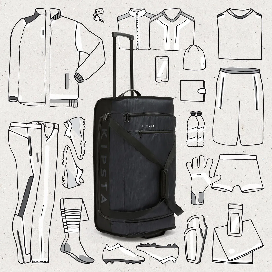 70L Suitcase Essential