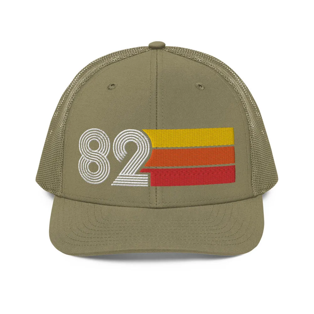 82 - 1982 Retro Style Richardson 112 Trucker Hat for Men Women