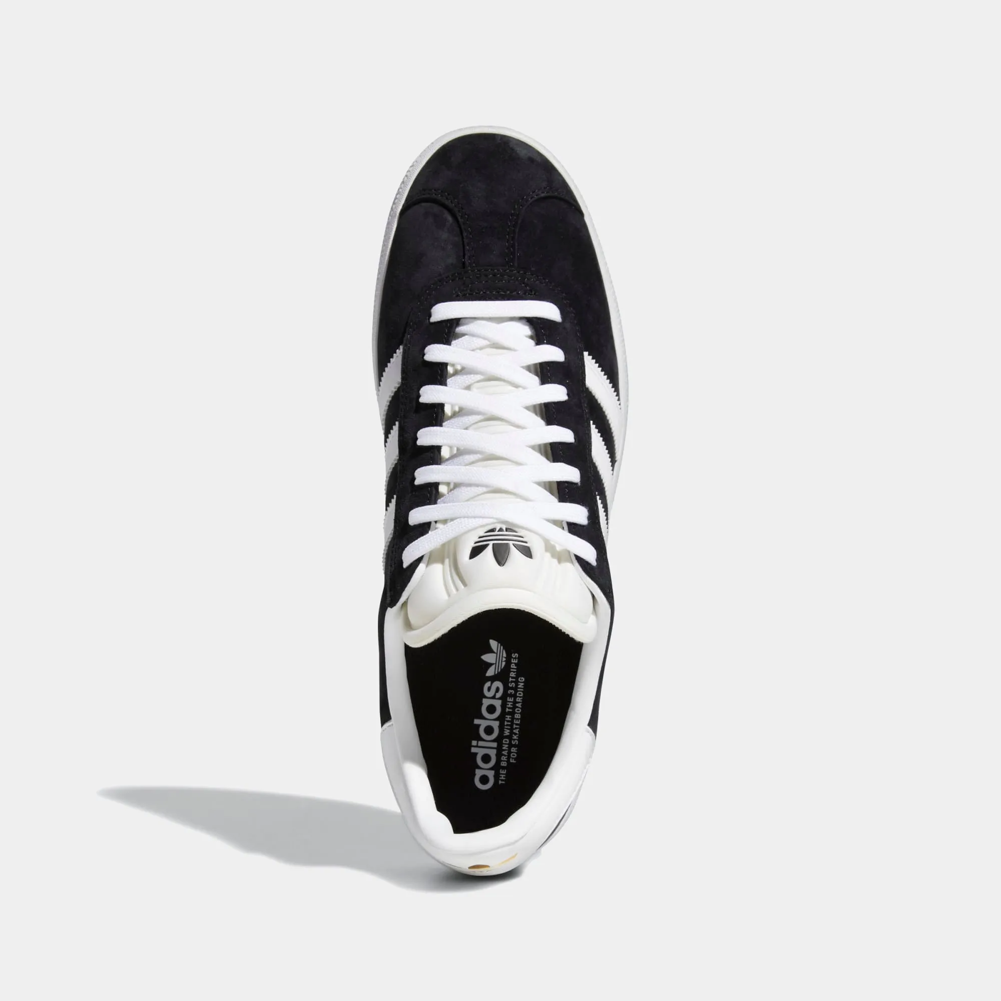 ADIDAS GAZELLE ADV - BLACK/WHITE
