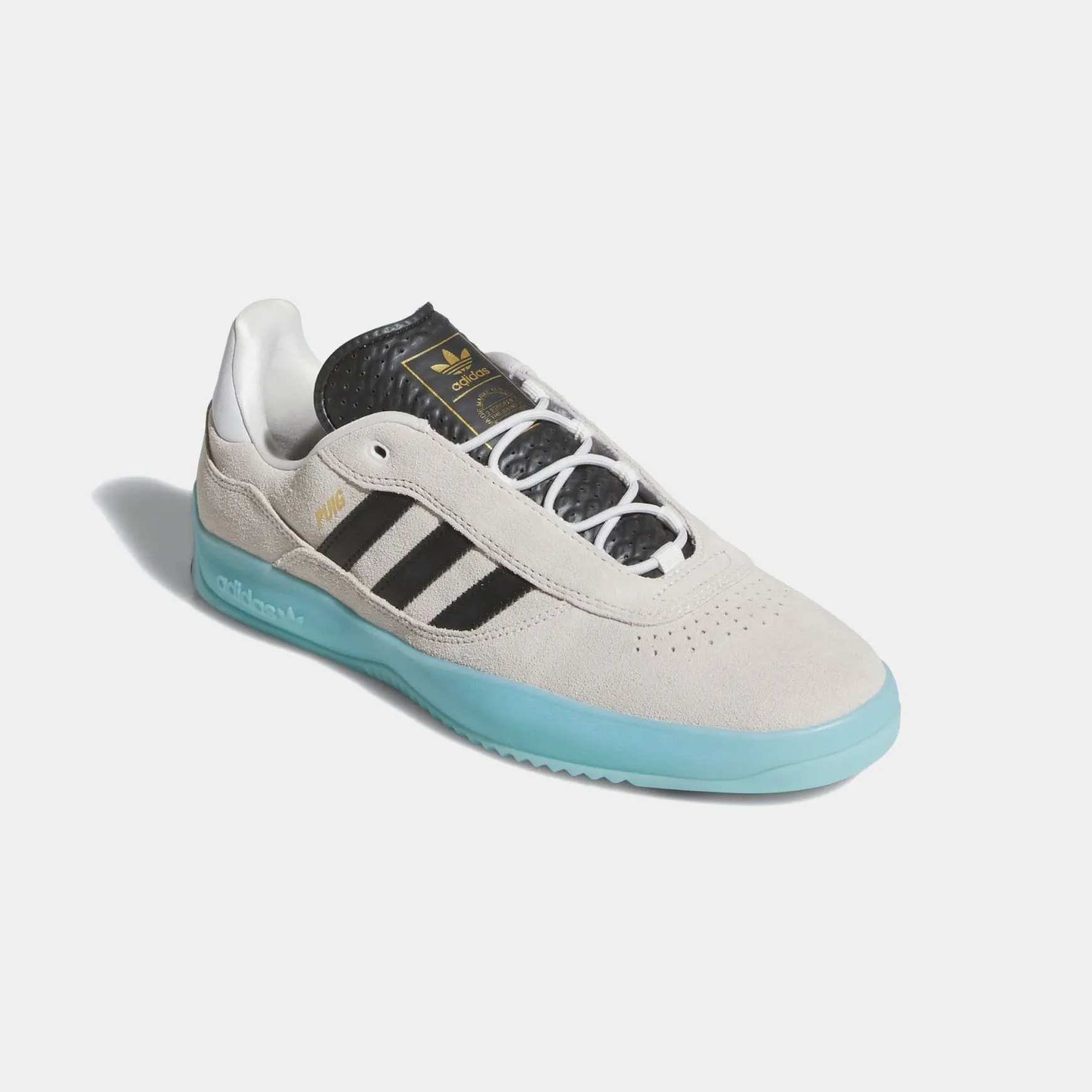 ADIDAS PUIG - WHITE/BLACK-AQUA
