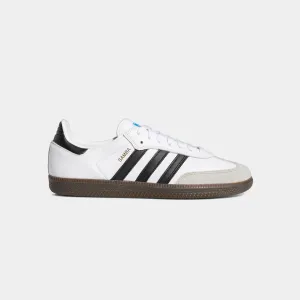ADIDAS SAMBA ADV - WHITE/BLACK-GUM