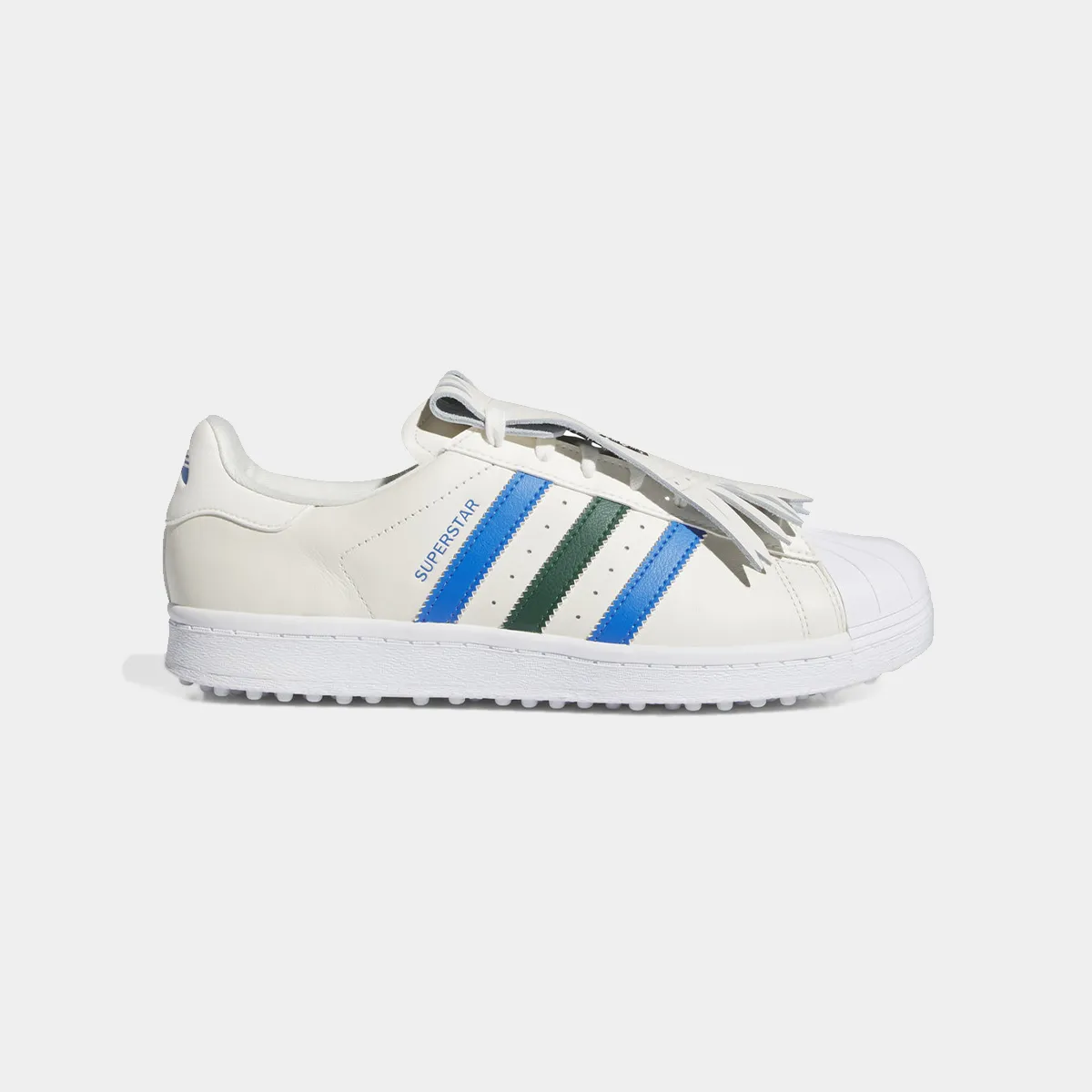 ADIDAS SUPERSTAR GOLF SL - WHITE/GREEN/BLUE