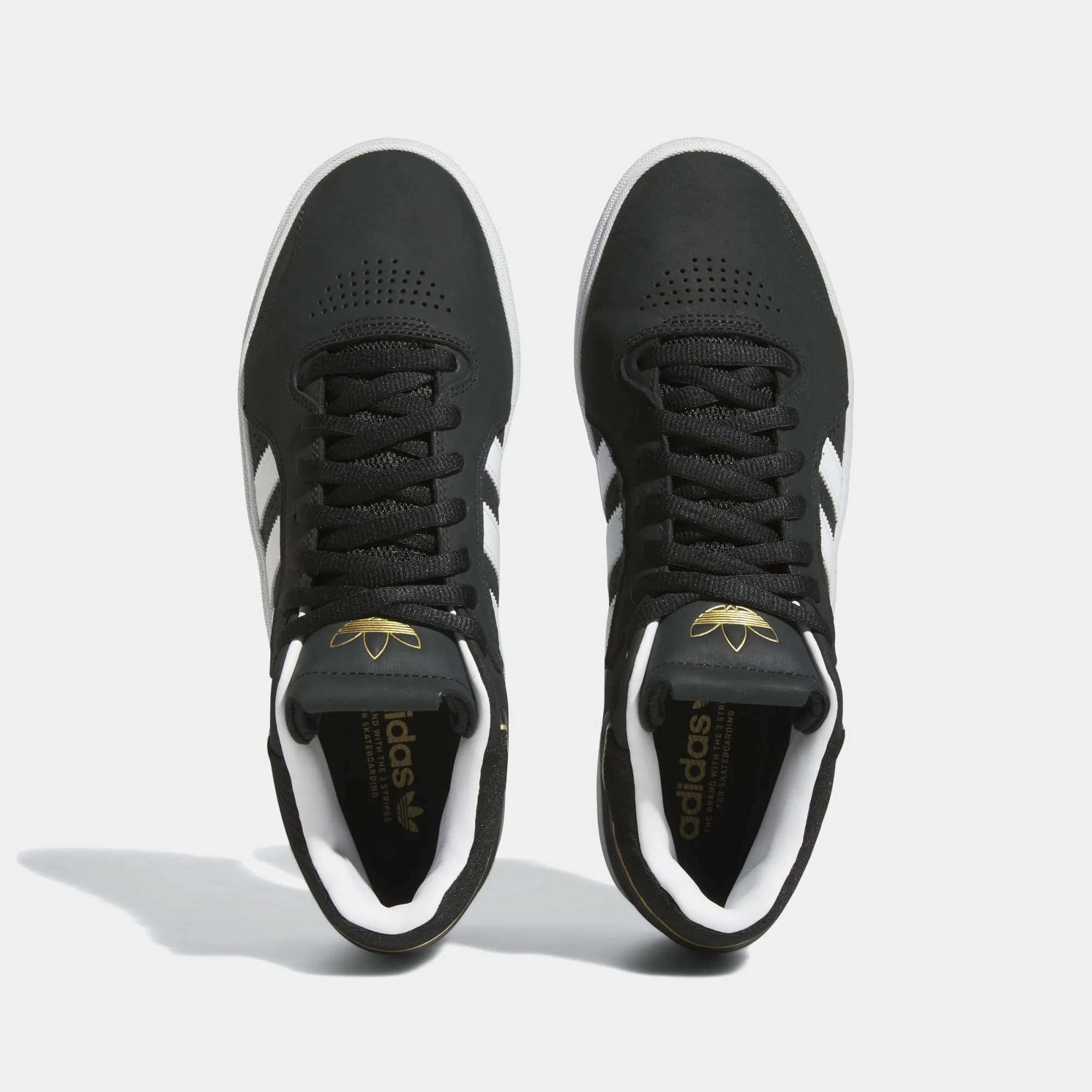 ADIDAS TYSHAWN - BLACK/WHITE-NUBUCK