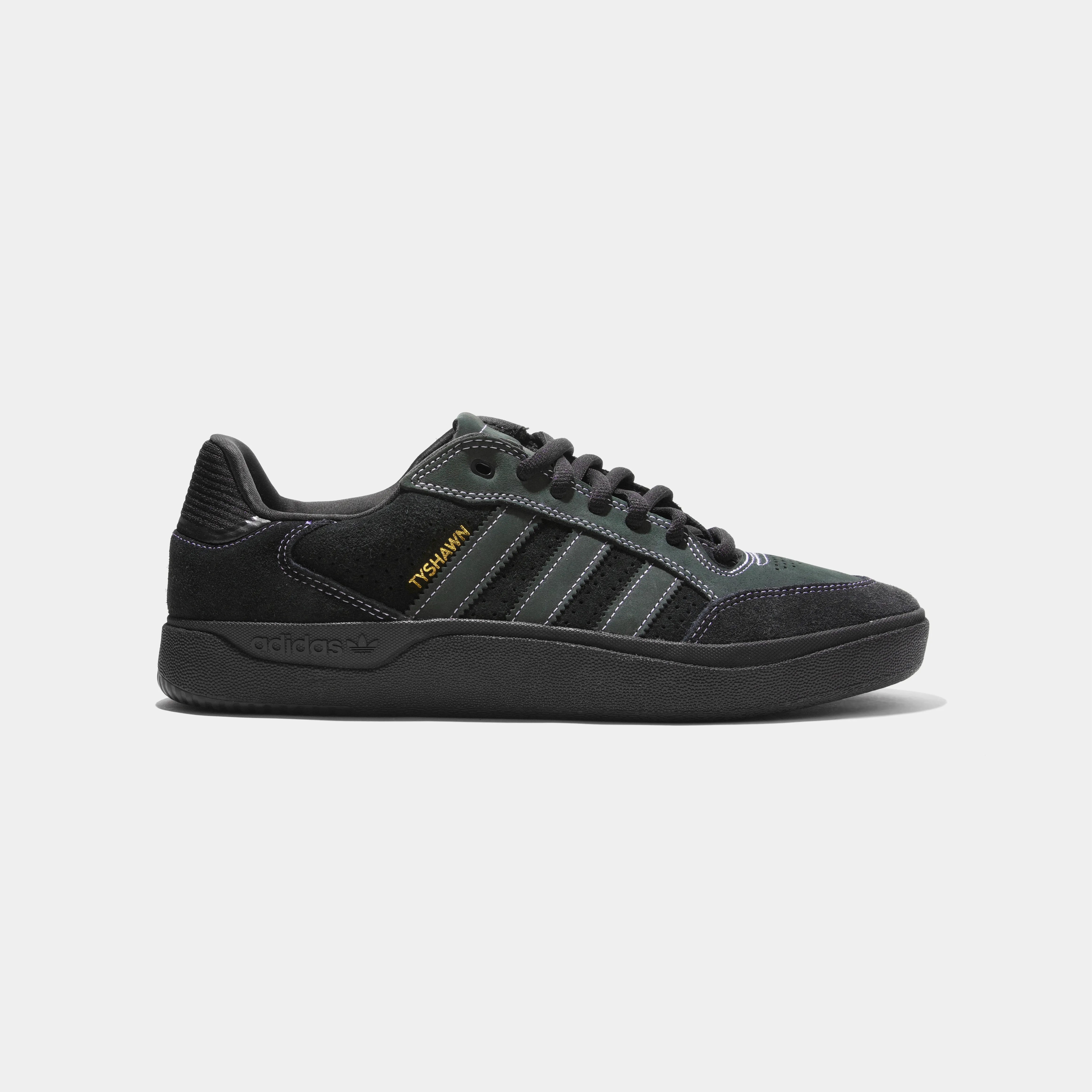 ADIDAS TYSHAWN LOW - BLACK/WHITE STITCHING