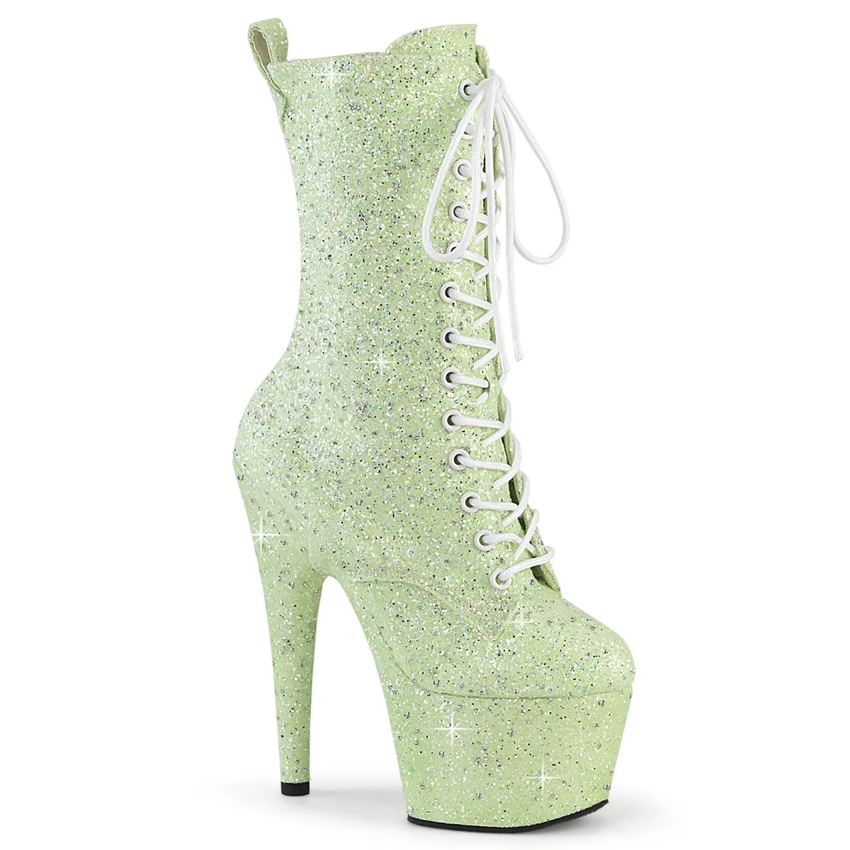 ADORE-1040GR  Mint Multi Glitters/Matching