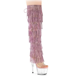 ADORE-3019C-RSF  Clear-Baby Pink/Clear