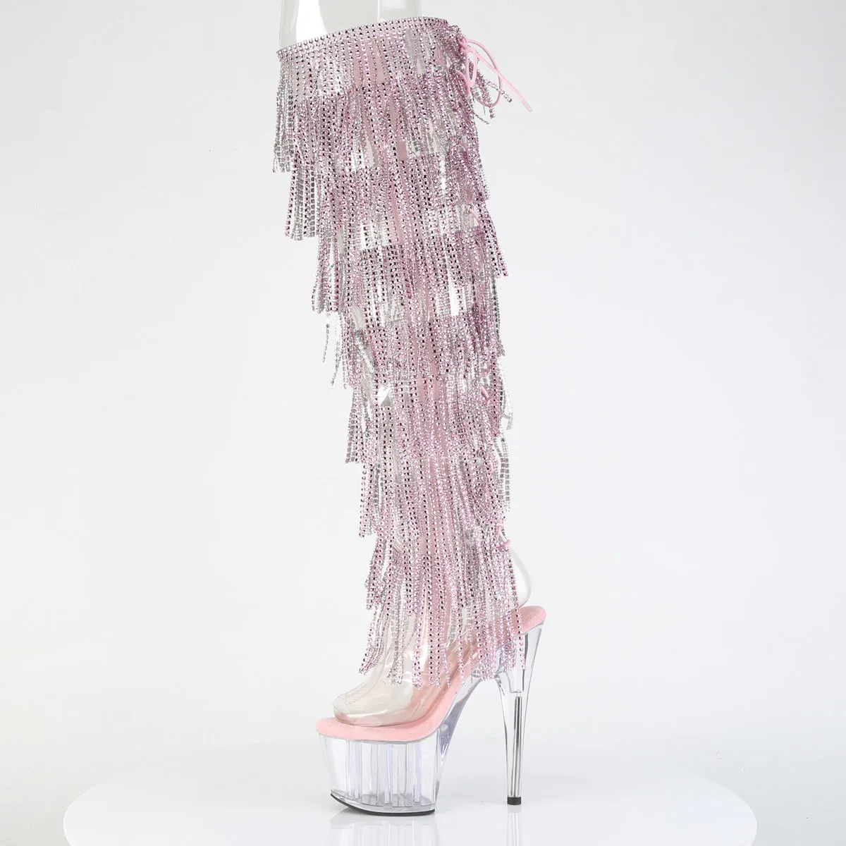 ADORE-3019C-RSF  Clear-Baby Pink/Clear