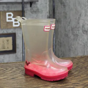 American Girl Toddler Girls Rain Boots 166908fc390684 Pink / Clear 8/9