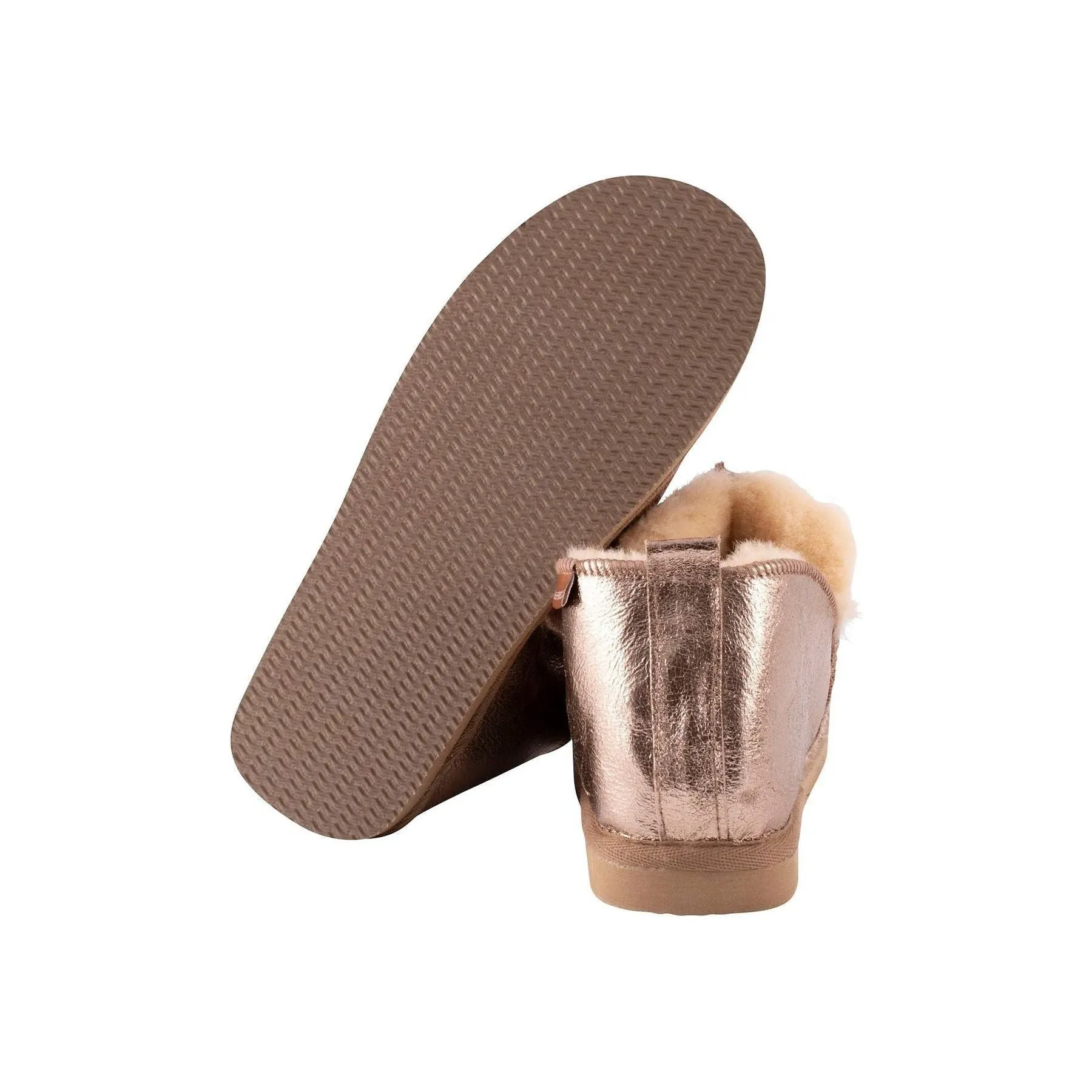 Annie Slipper, Antique Cognac / Gold