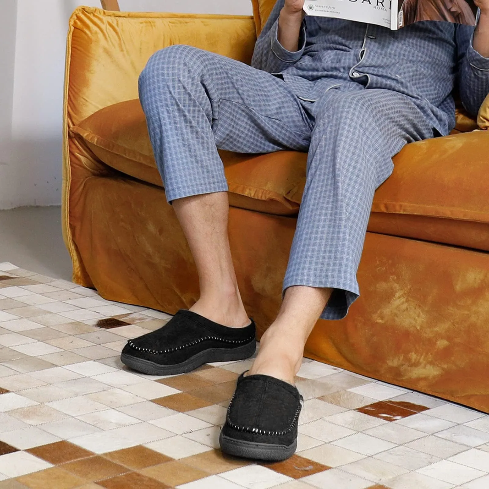 Arlo Cozy Shearling Slippers