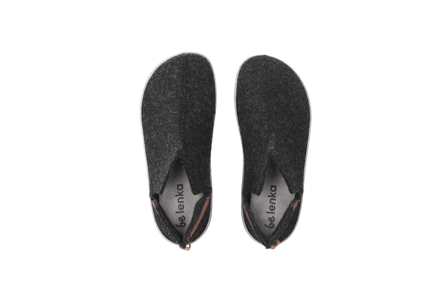 Barefoot slippers Be Lenka Chillax - Ankle-cut - Black