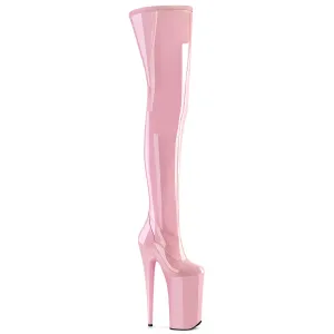 BEYOND-4000  Baby Pink Stretch Patent/Baby Pink