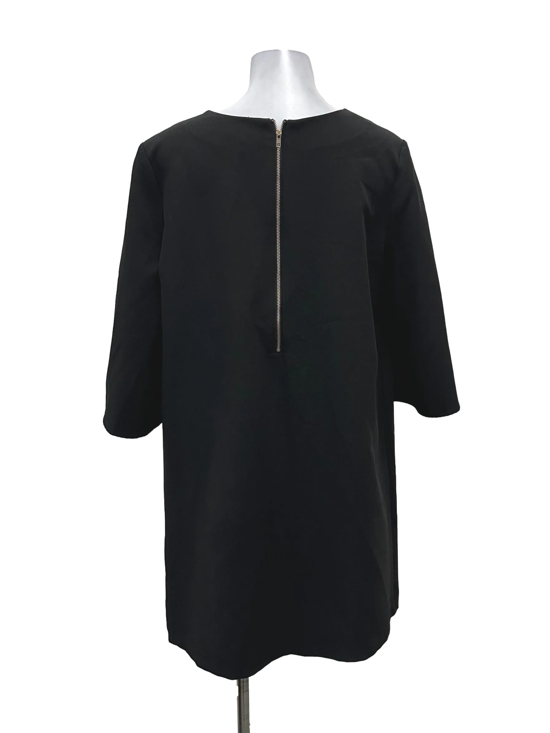 Black Casual Sleeve Dress