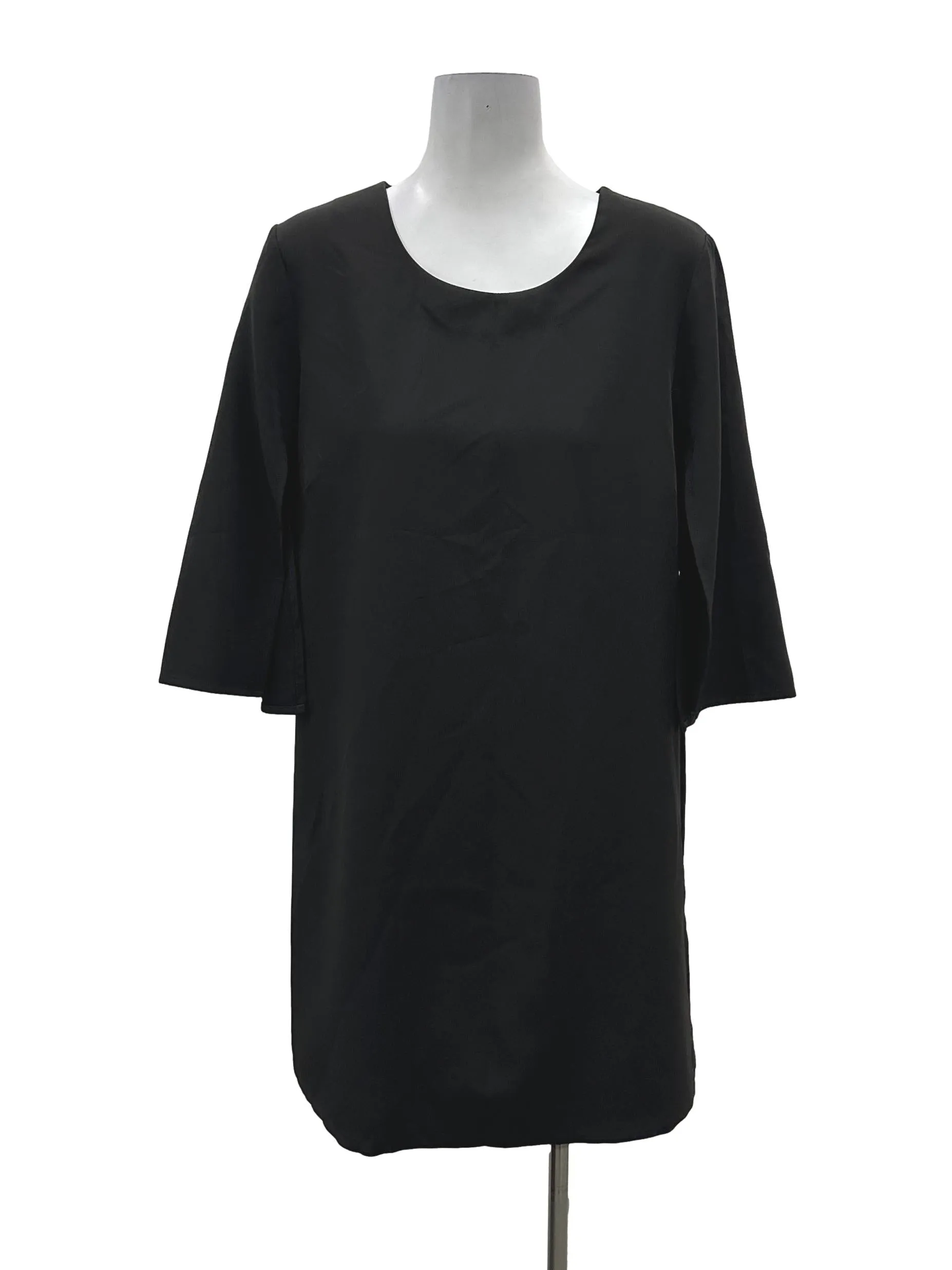Black Casual Sleeve Dress