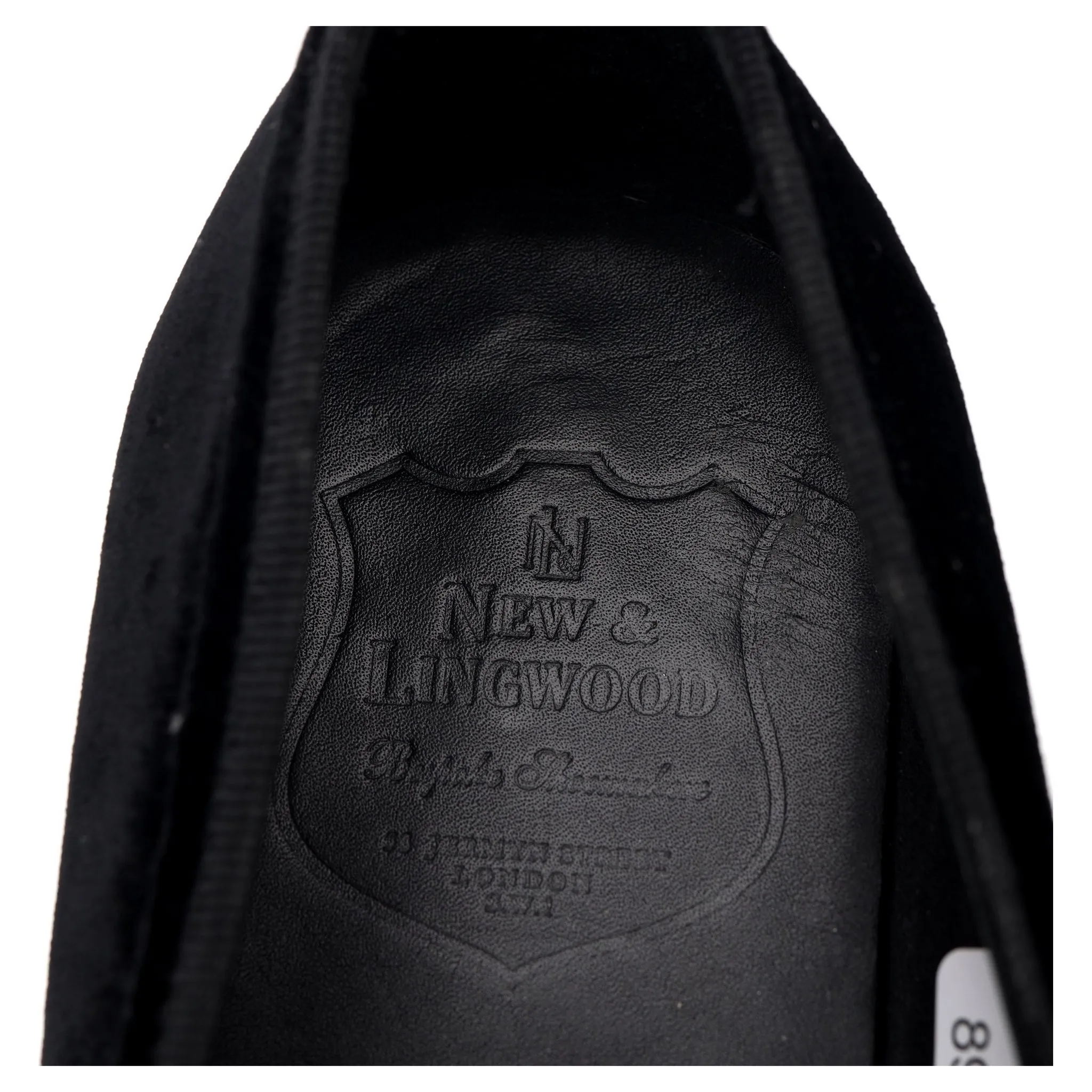 Black Velvet Slippers UK 7 EU 41