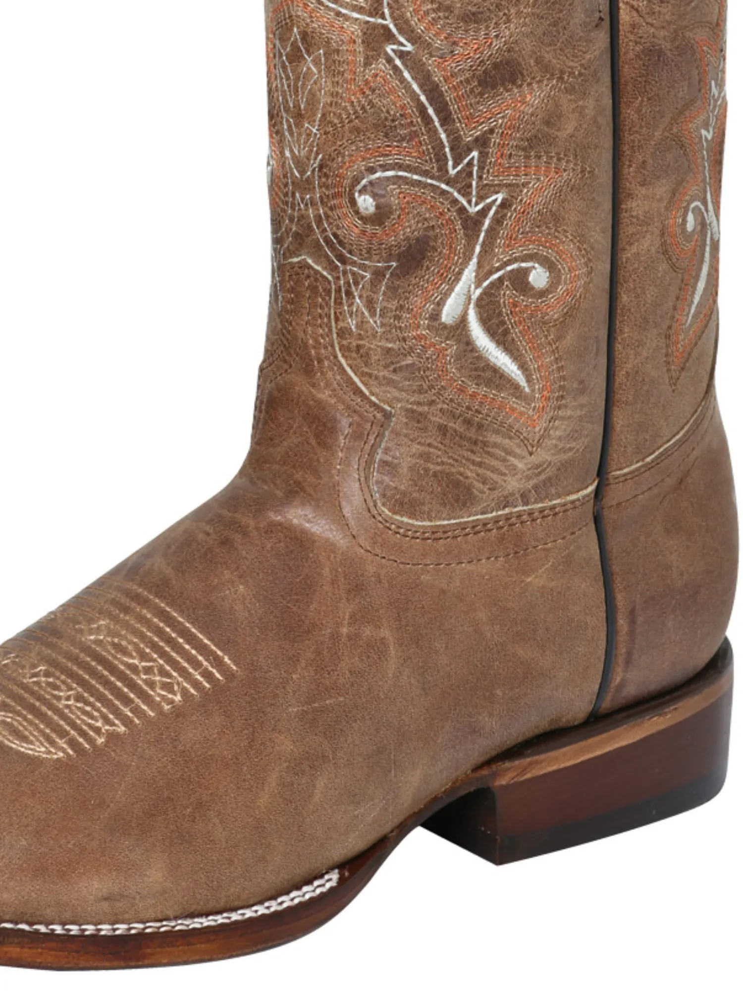 Botas Vaqueras Rodeo Clasicas de Piel Genuina para Hombre 'El Señor de los Cielos' - ID: 124068