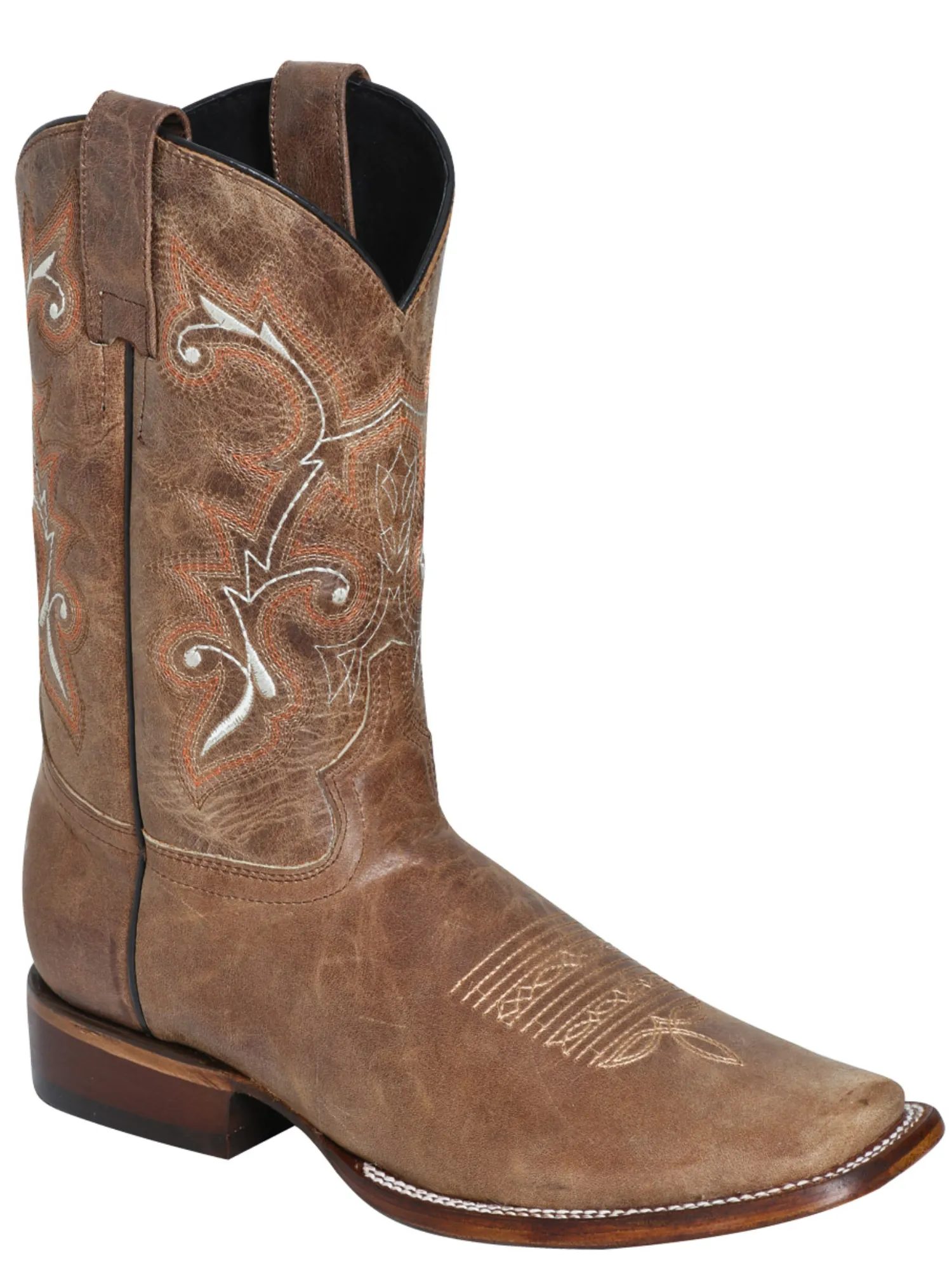 Botas Vaqueras Rodeo Clasicas de Piel Genuina para Hombre 'El Señor de los Cielos' - ID: 124068