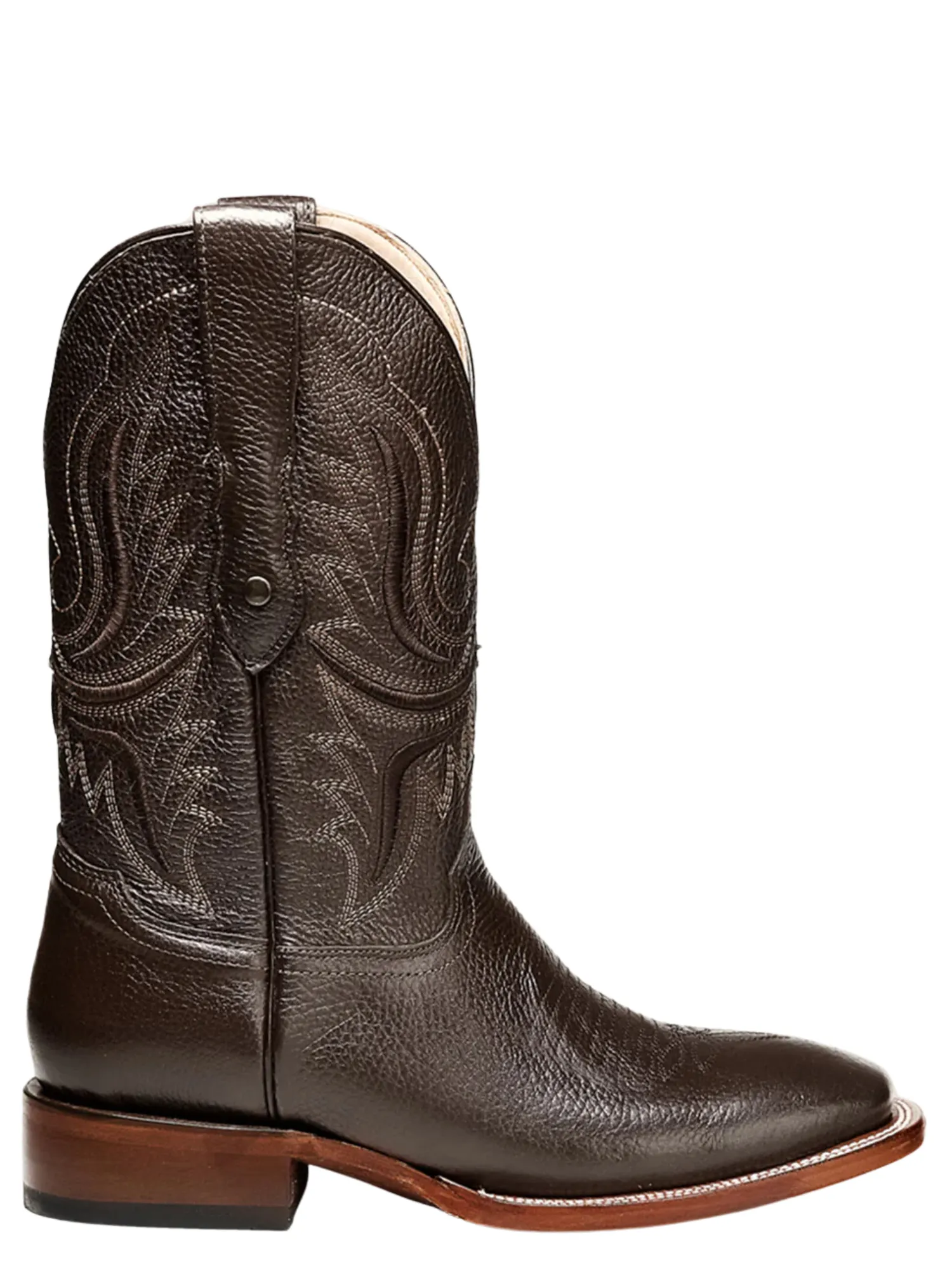 Botas Vaqueras Rodeo Clasicas de Piel Genuina para Hombre 'Joe Boots' - ID: 095CA