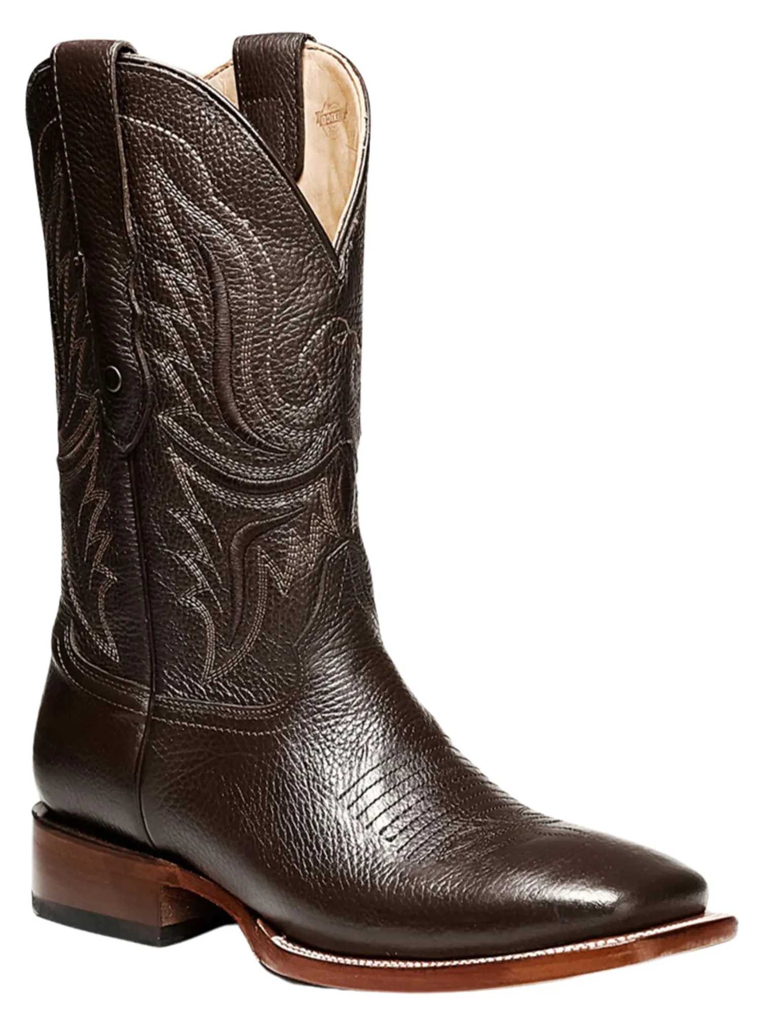 Botas Vaqueras Rodeo Clasicas de Piel Genuina para Hombre 'Joe Boots' - ID: 095CA