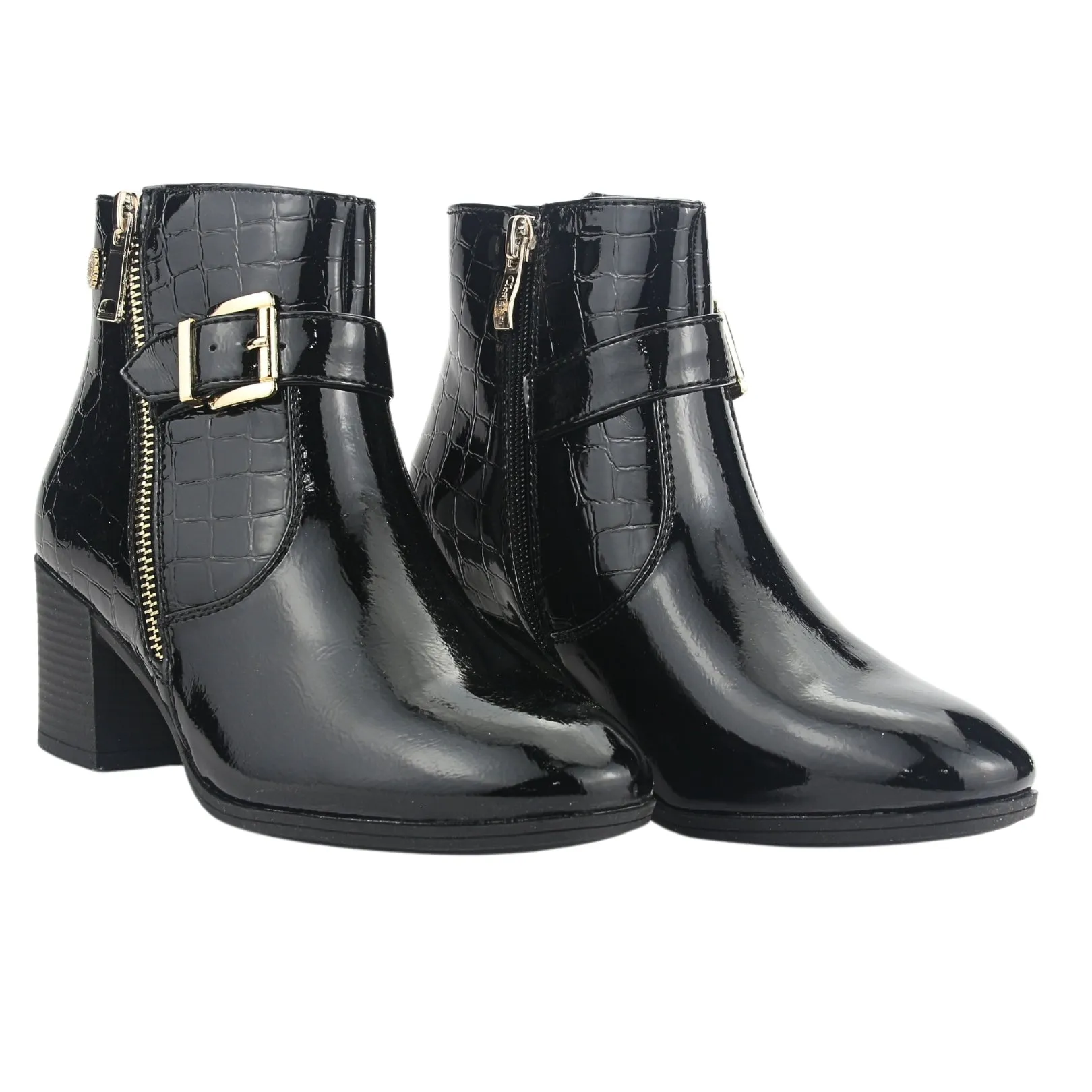 Botin Chalada Mujer Gally-4 Negro Casual