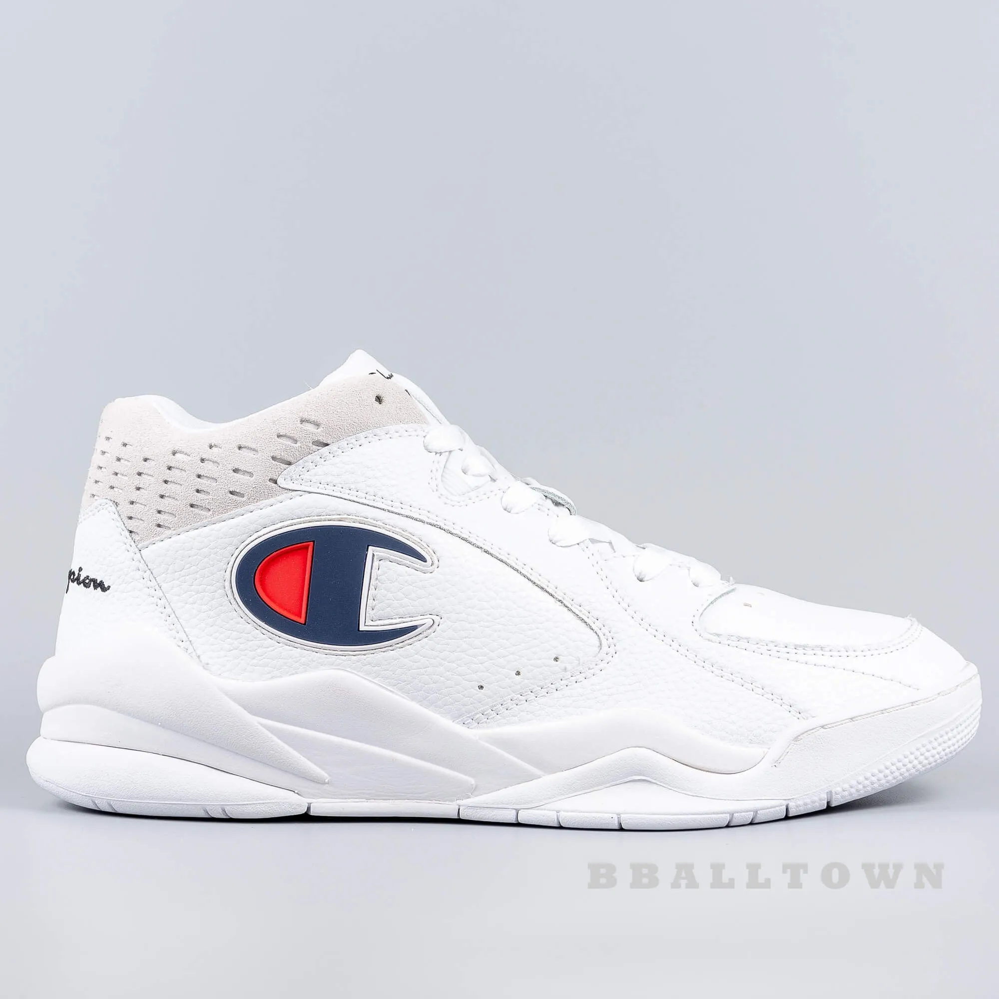 Champion Mid Cut Shoe Zone Mid White