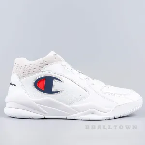 Champion Mid Cut Shoe Zone Mid White