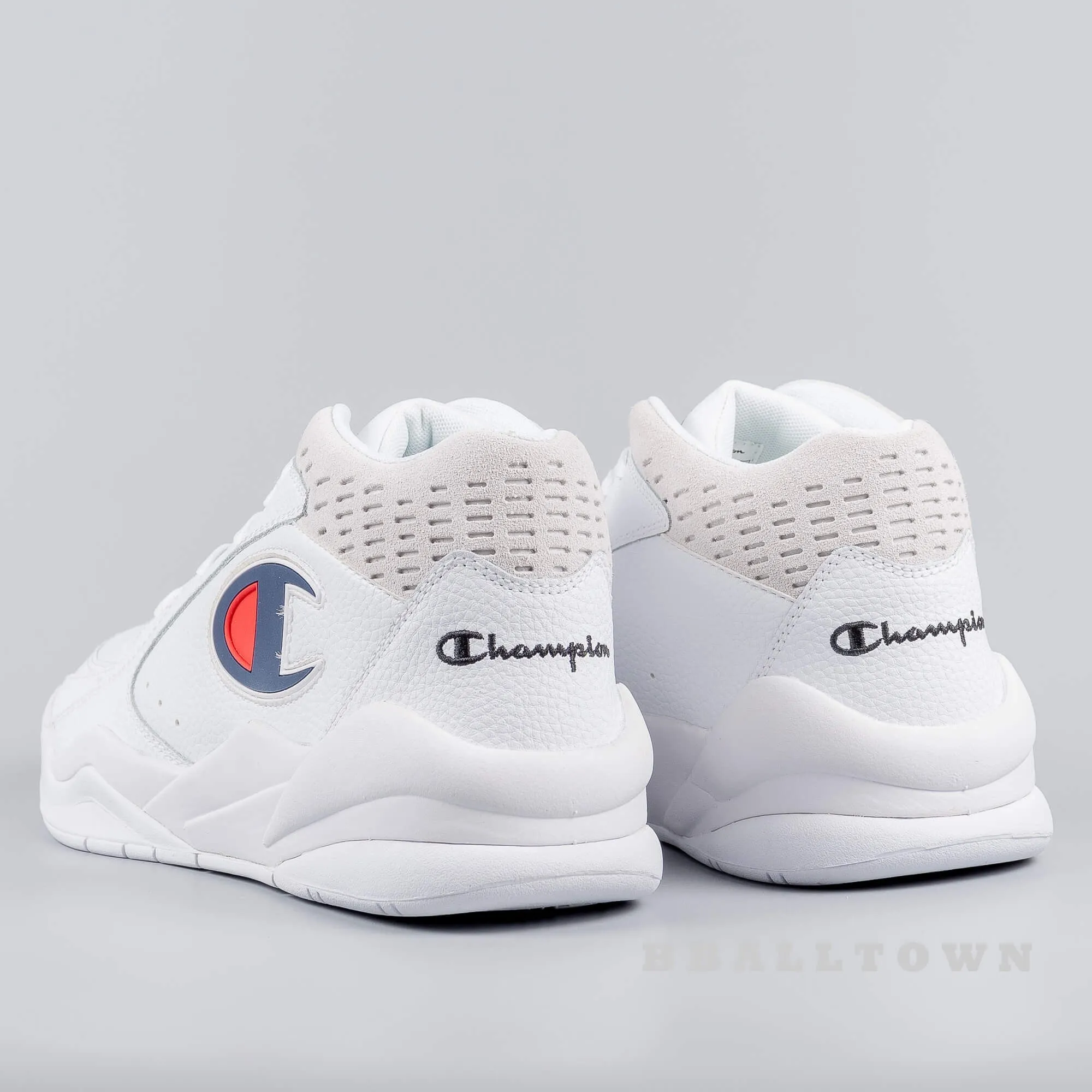 Champion Mid Cut Shoe Zone Mid White