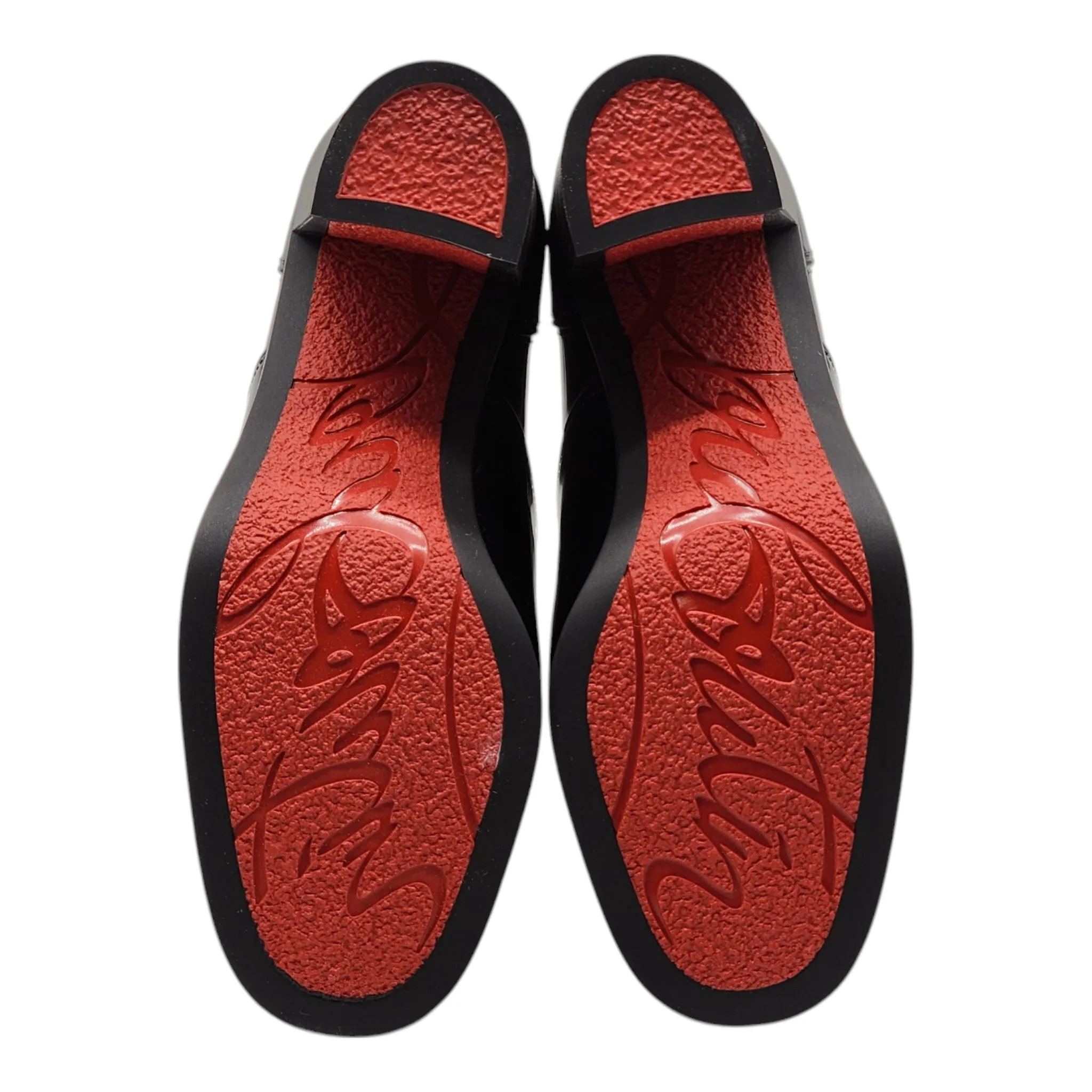 Christian Louboutin Loubirain Boots - PVC - Black 35