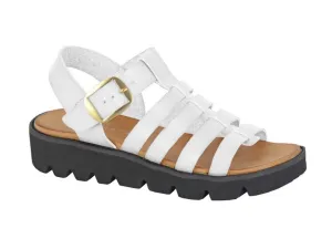 Cipriata L415G Womens T-Bar Halter Wedge Sandal