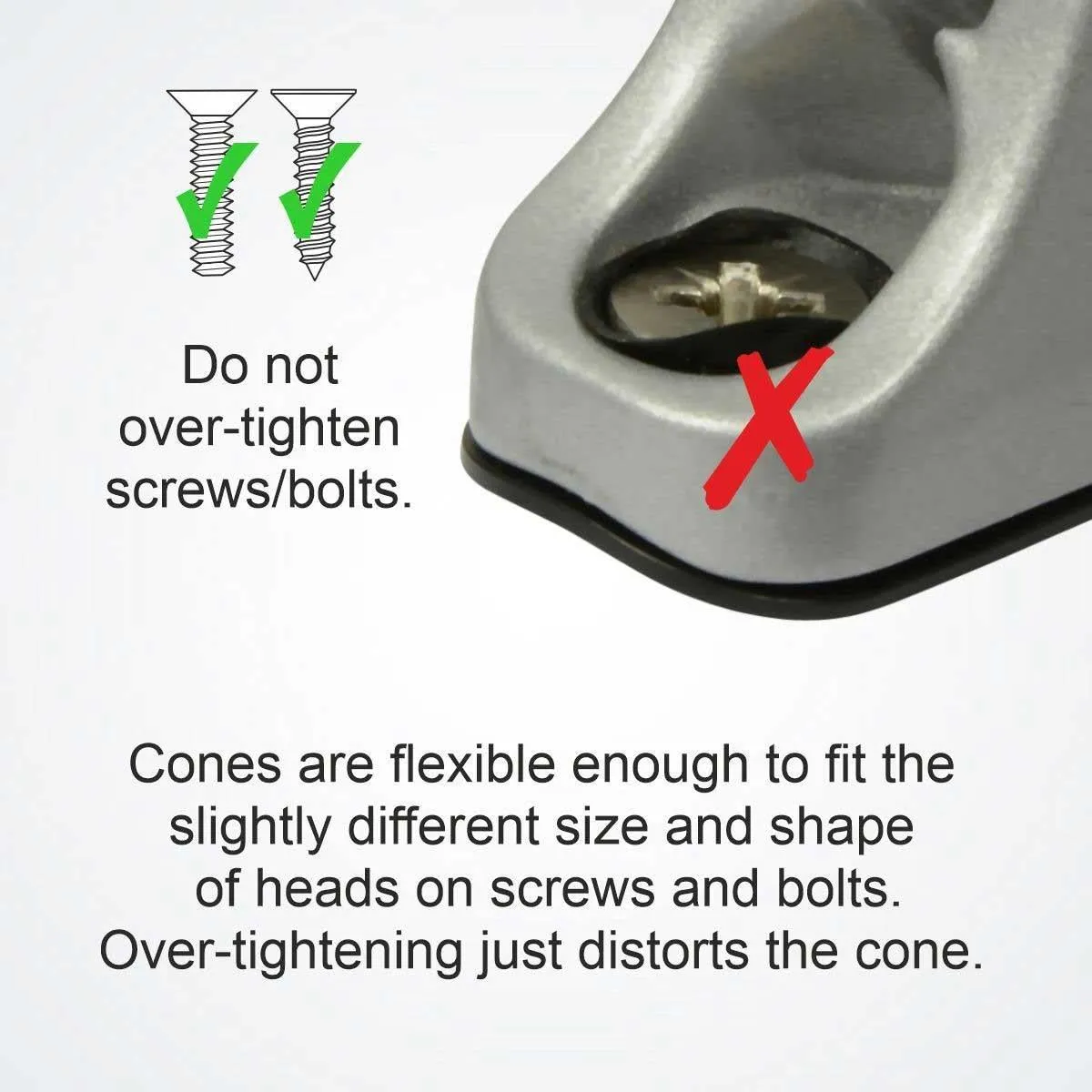 Clamcleat Insulators For Mk1 Racing Junior Cleats - PT422&23
