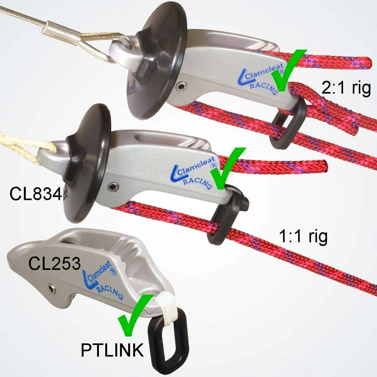 Clamcleat PT Link For CL230 & CL253 - PT-LINK