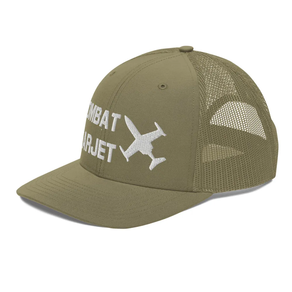 Combat Learjet Trucker Cap