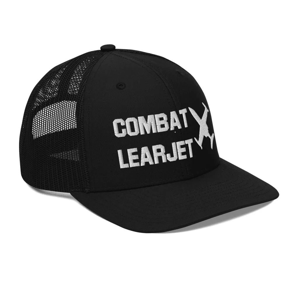Combat Learjet Trucker Cap