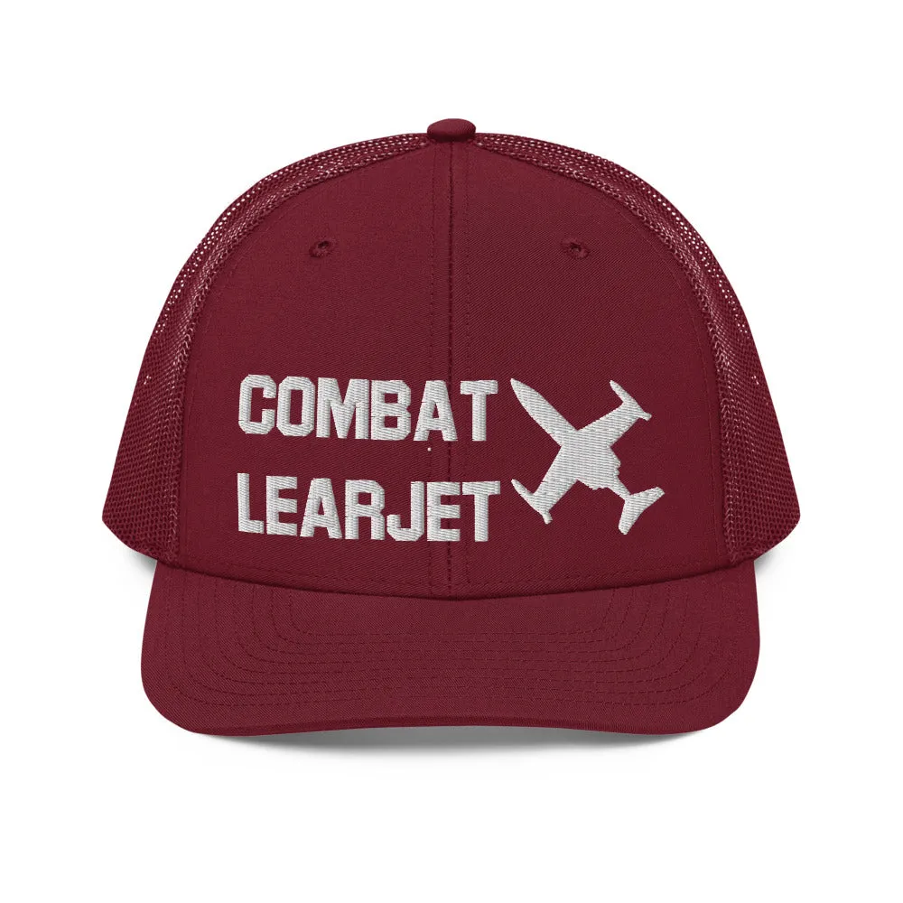 Combat Learjet Trucker Cap