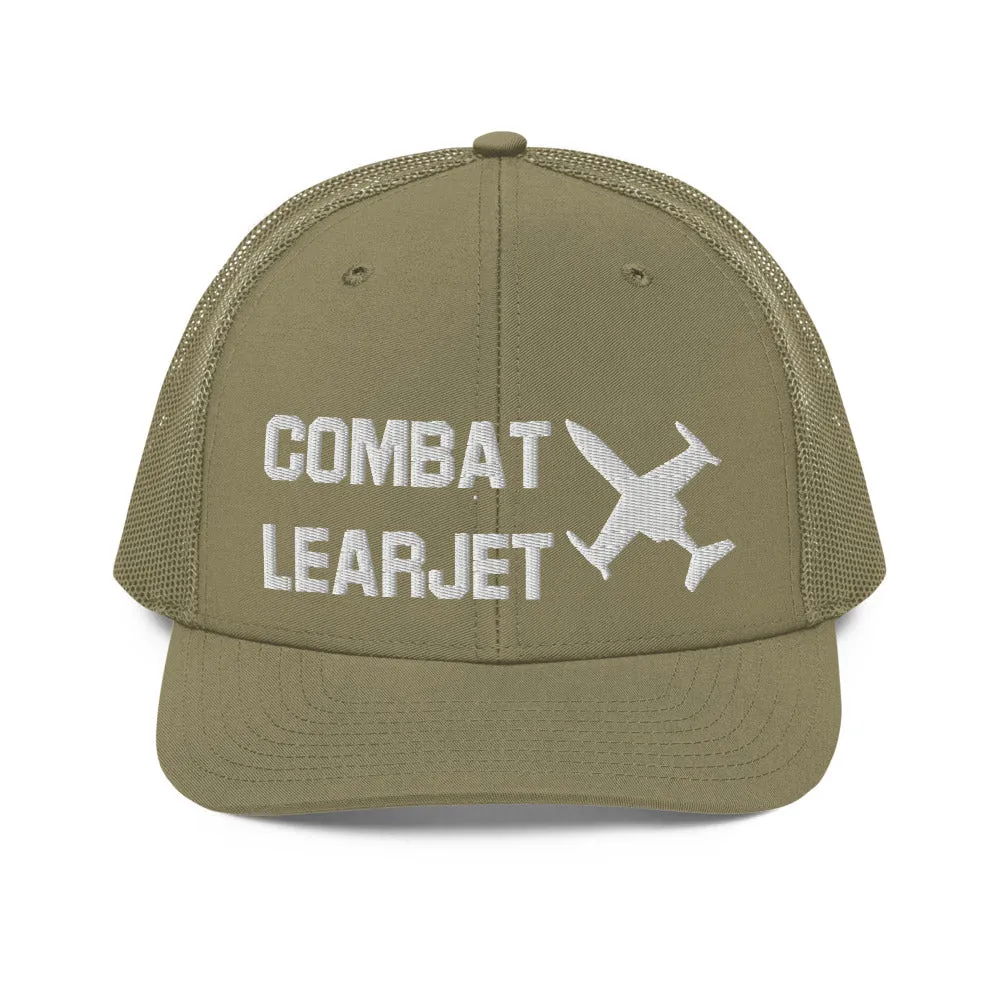 Combat Learjet Trucker Cap