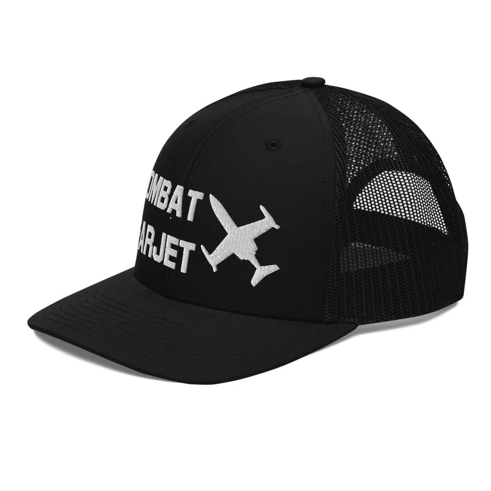 Combat Learjet Trucker Cap