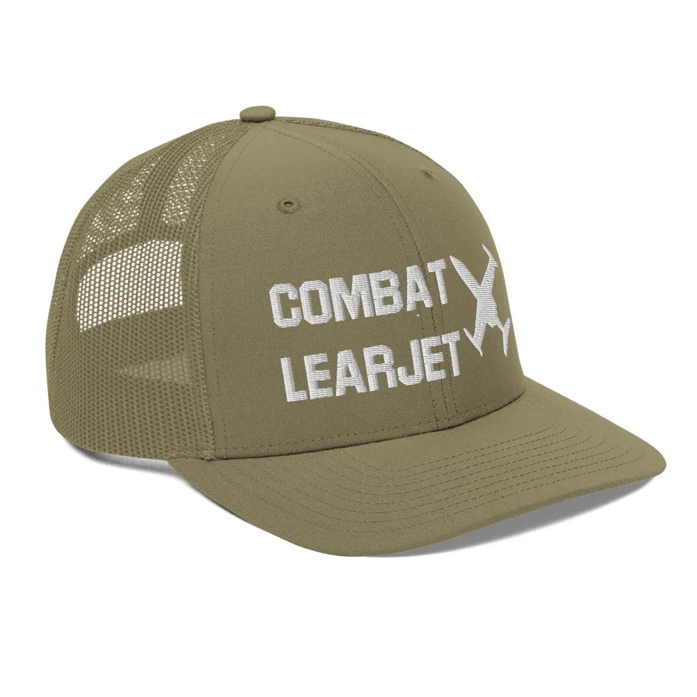 Combat Learjet Trucker Cap