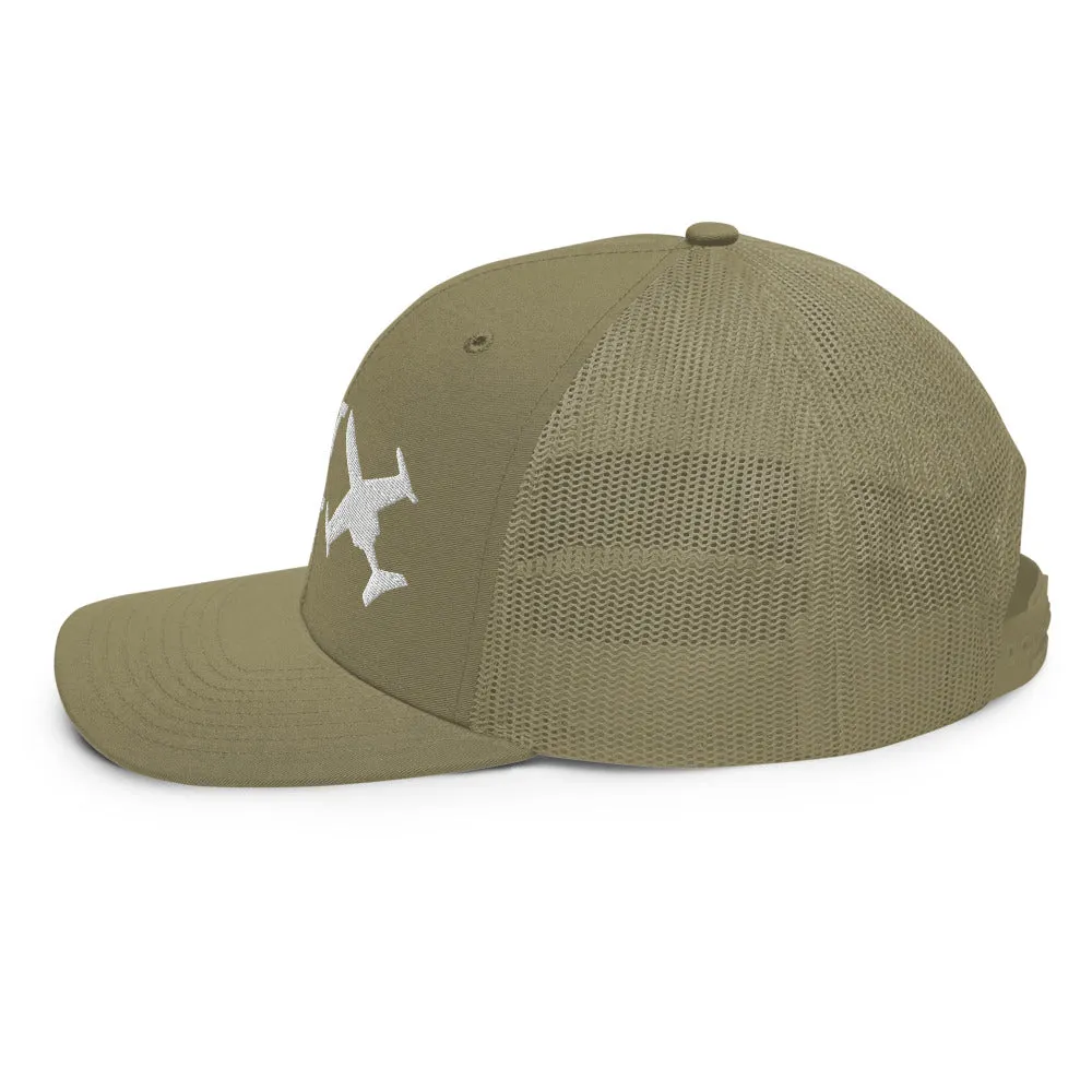 Combat Learjet Trucker Cap