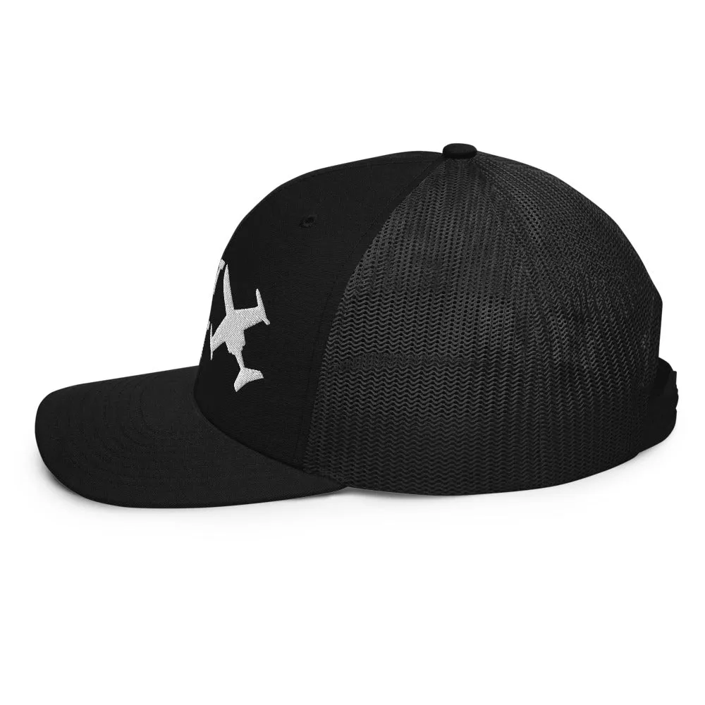 Combat Learjet Trucker Cap
