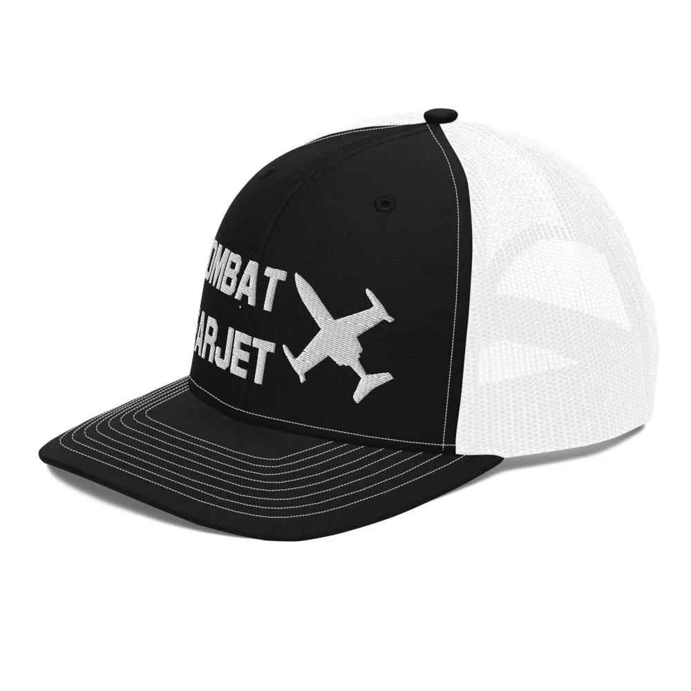 Combat Learjet Trucker Cap