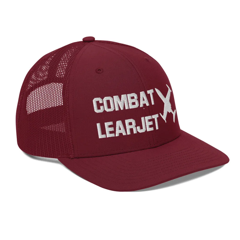 Combat Learjet Trucker Cap
