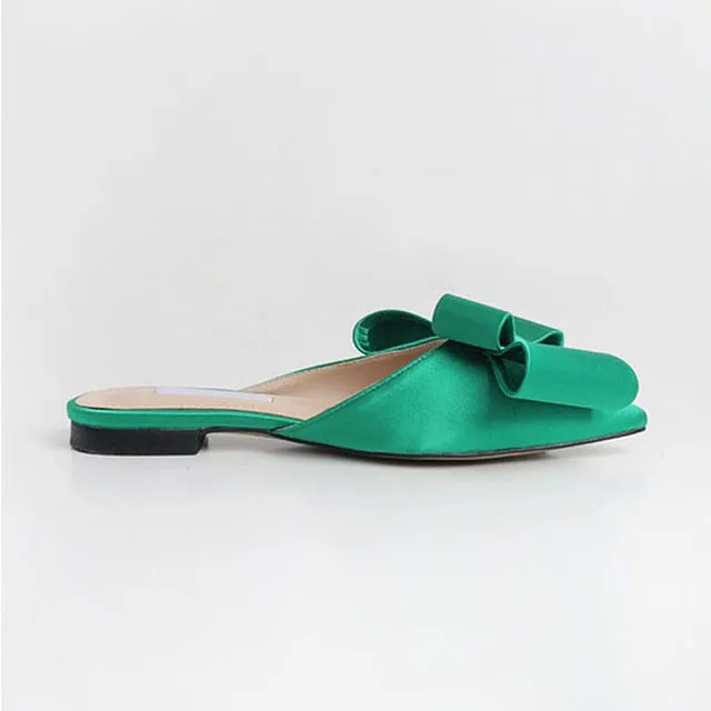 Cute Bow Tie Slippers