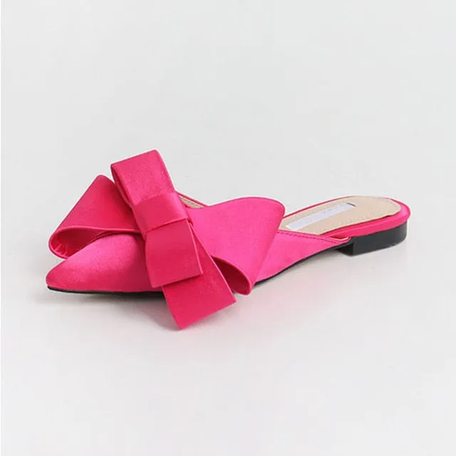 Cute Bow Tie Slippers
