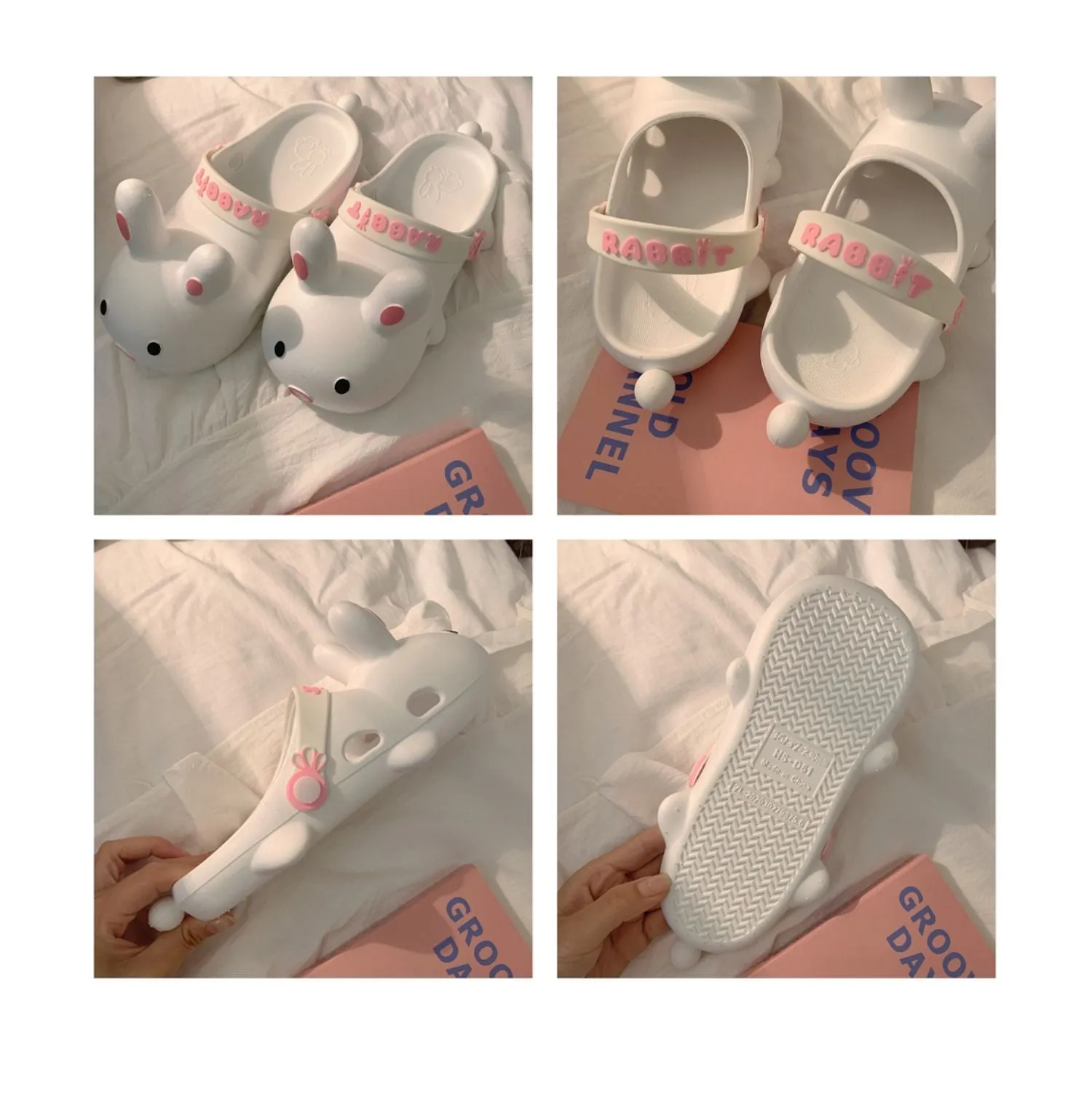 CUTE BUNNY SLIPPERS  UB98018