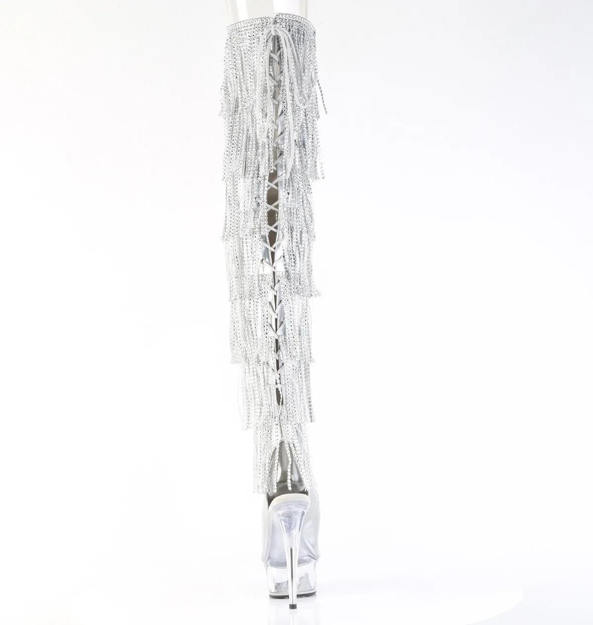DELIGHT-3017HG-RSF  Silver Holo Metallic Pu/Clear