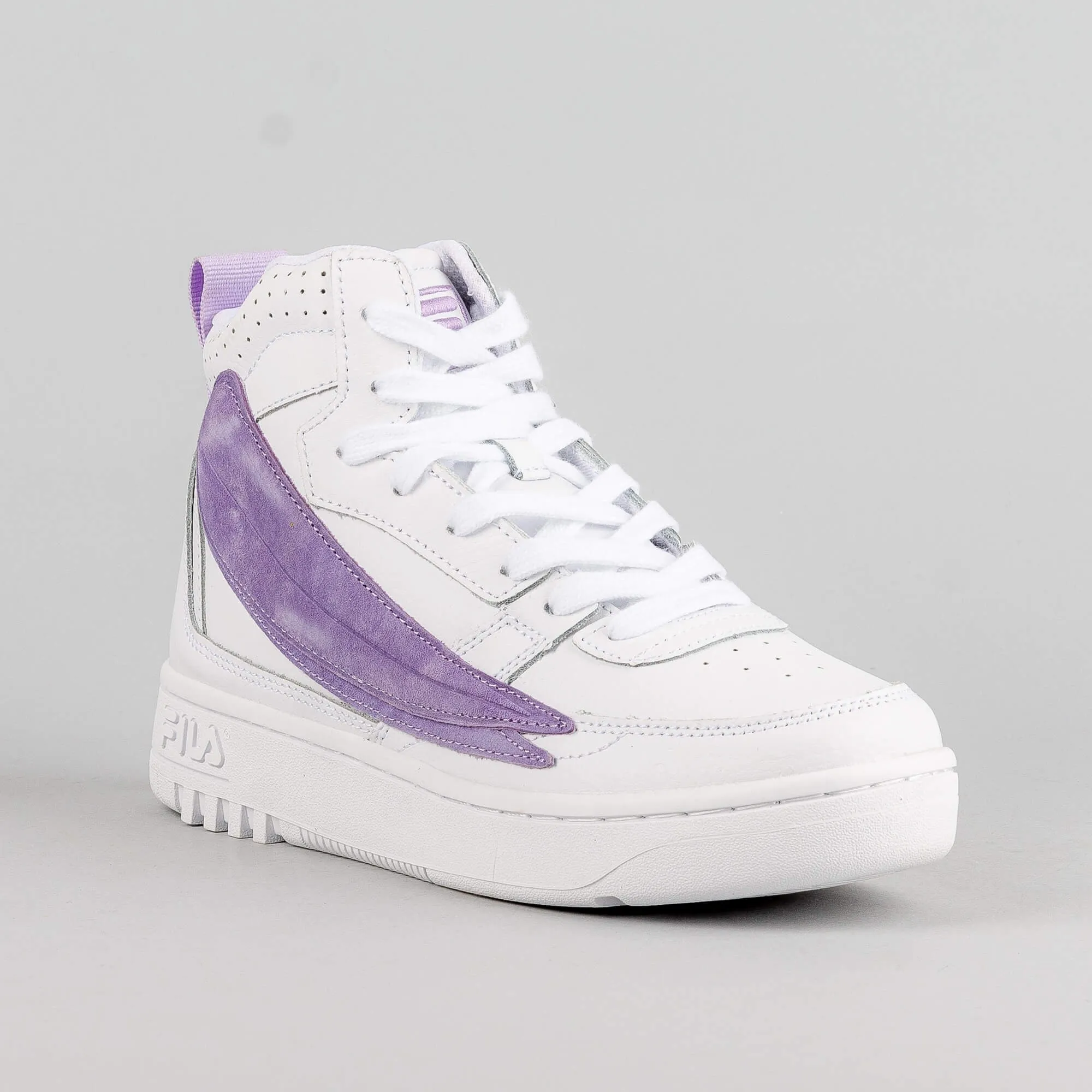 Dámske tenisky FILA FXVENTUNO F LOGO mid Wmn White-Iridescent
