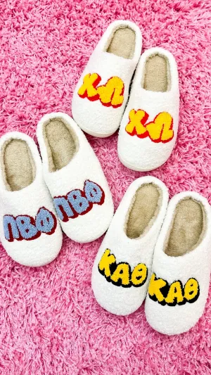 Duo Threads: Sorority Slippers Alpha Omicron Pi