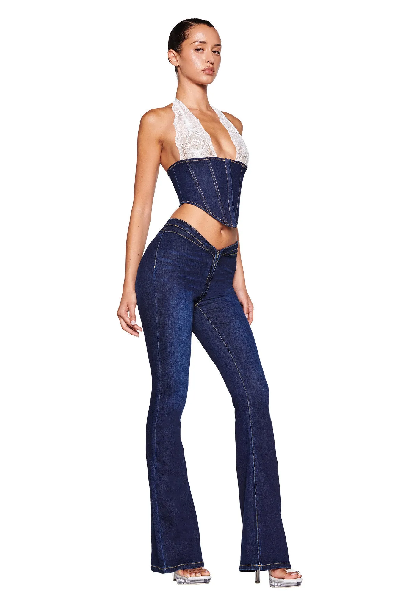 ELLENA JEAN 2.0 - BLUE : DARK WASH