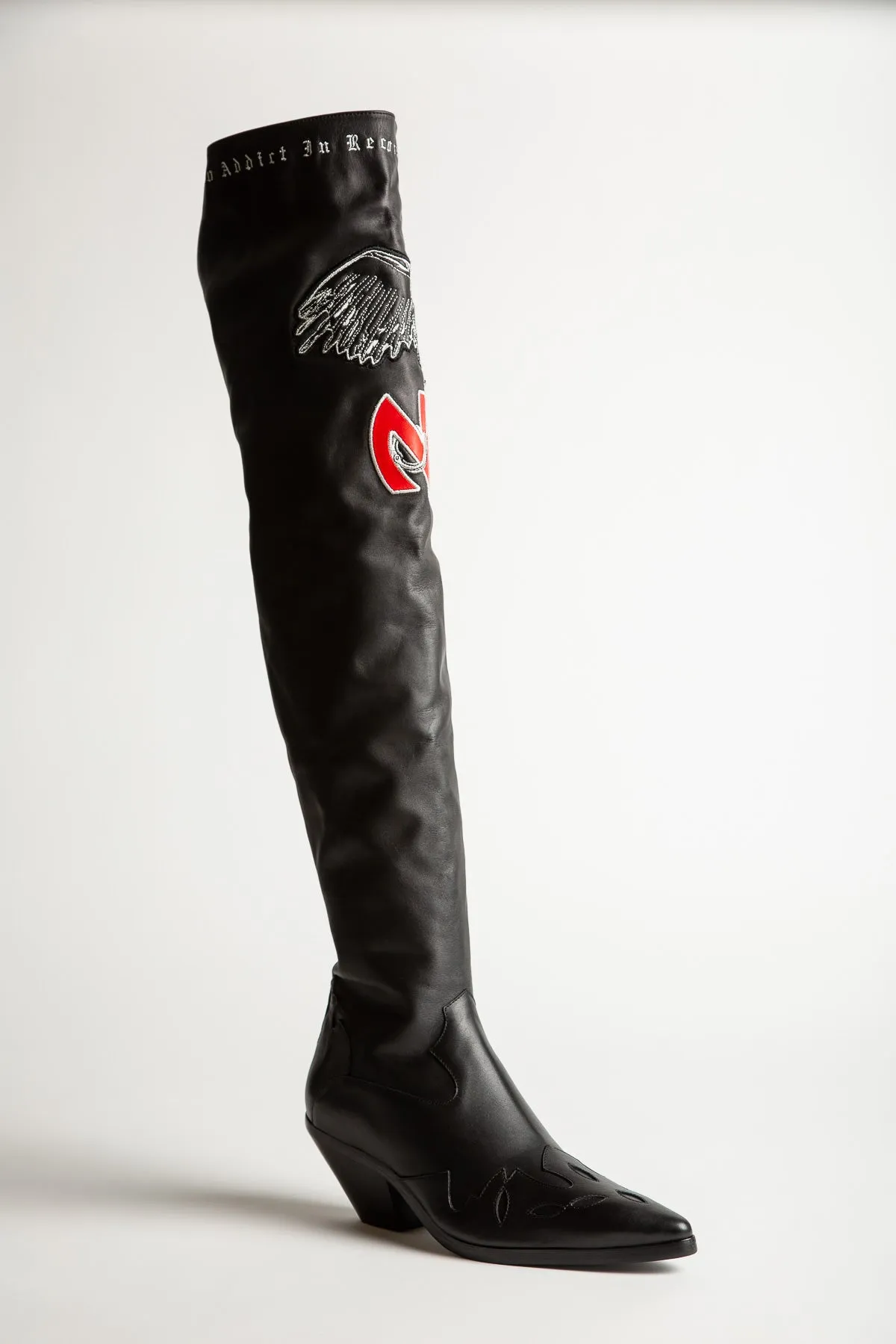 ENFANTS RICHES DÉPRIMÉS | NA TALL MIDNIGHT COWBOY BOOTS