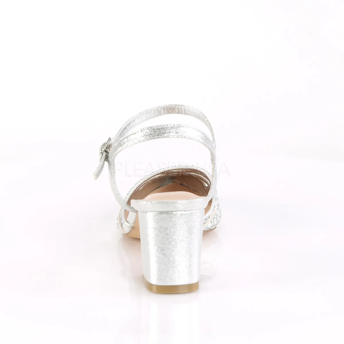 FAYE-06  Silver Shimmering Fabric
